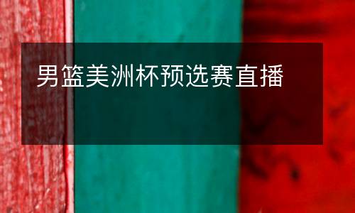 男籃美洲杯預選賽直播